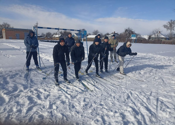 Заняття з лижної підготовки здобувачів освіти Спеціальності А4 Середня освіта (Фізична культура)